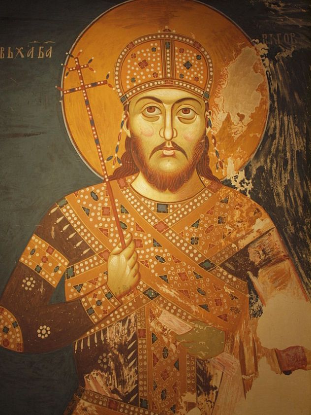 Stefan_Uroš_IV_Dušan_of_Serbia_Lesnovo_fresco